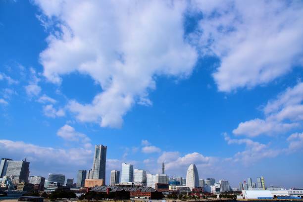 Yokohama Minatomirai Scenery of Yokohama Minato Mirai ウォーターフロント stock pictures, royalty-free photos & images