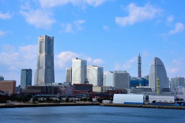 Yokohama Minatomirai Scenery of Yokohama Minato Mirai ウォーターフロント stock pictures, royalty-free photos & images