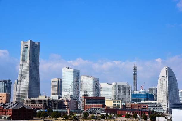 Yokohama Minatomirai Scenery of Yokohama Minato Mirai ウォーターフロント stock pictures, royalty-free photos & images