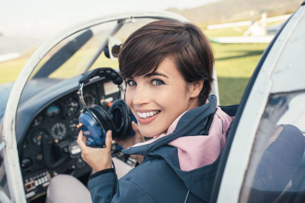 istock Pilot in the aircraft cockpit 670937558