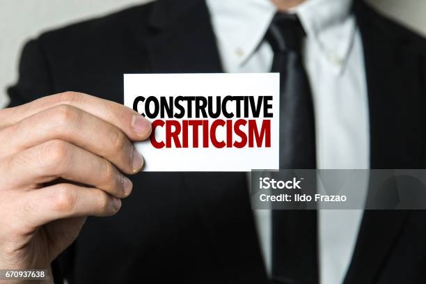 Constructive Criticism Stock Photo - Download Image Now - Scolding, Advice, Feedback
