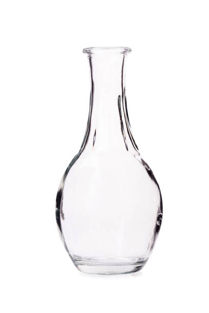 istock Retro wine bottle isolated on a white background 670941340