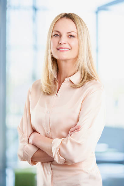 istock Confident businesswoman portrait 670951286