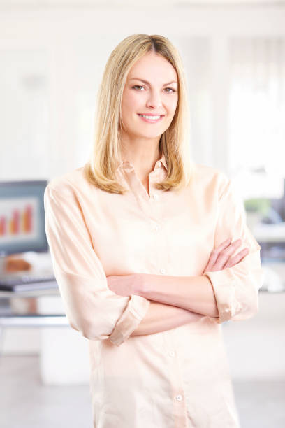 istock Confident businesswoman portrait 670951326