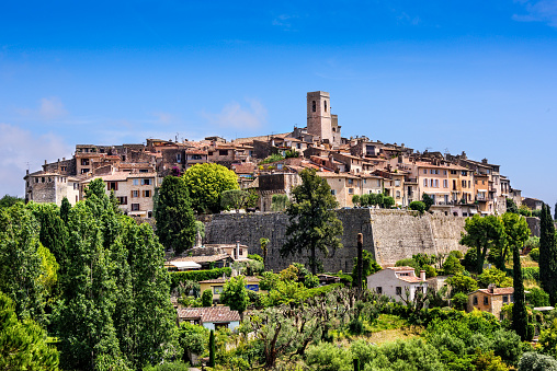 Saint Paul de Vence, a historic village in Nice, France
