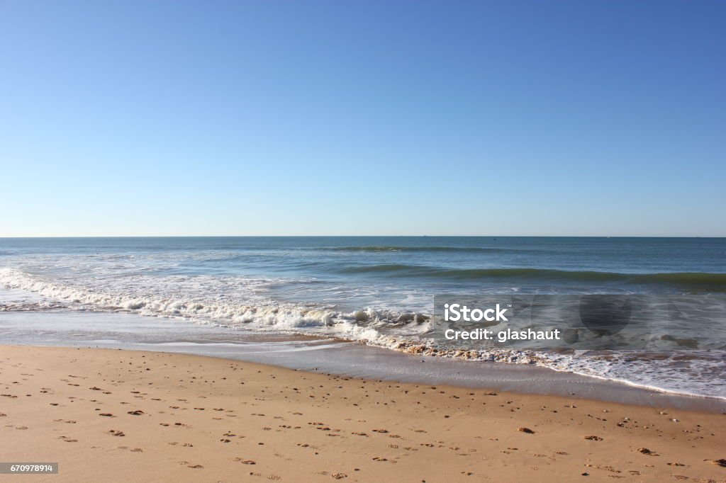 Albufeira Beach Algarve Stock Photo