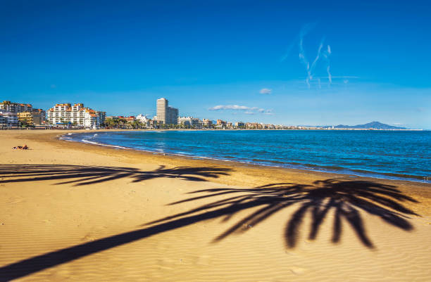 istock Peniscola beach in  Province Castello, Spain 670988250