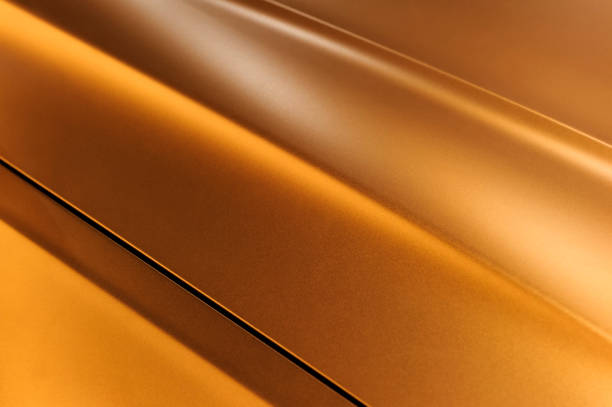 bronze sedan bodywork - automobile industry metal industry in a row gear imagens e fotografias de stock