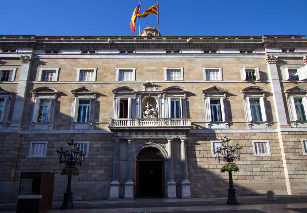 istock Barcelona - Palau de la Generalitat de Catalunya 671010098
