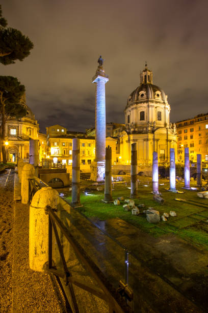 istock The Trajan's Forum,  Rome, Italy 671021760