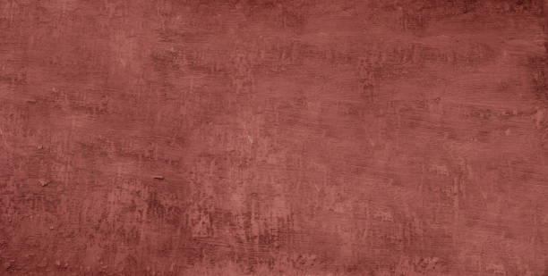 istock Textured concrete background. Red texture close up blank for design. Copy space 671025024