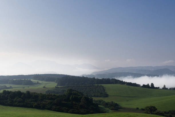 istock Mist and fog in nature 671028028