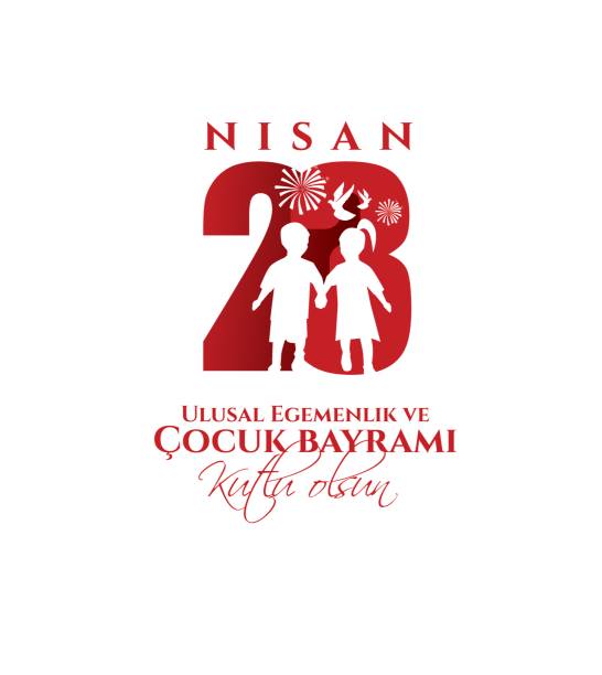 ilustrações de stock, clip art, desenhos animados e ícones de cocuk baryrami 23 nisan - youth league
