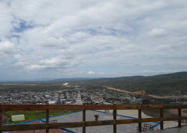 Montecristi Cityscape in Ecuador from Alfaro City