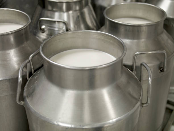 metal milk jugs