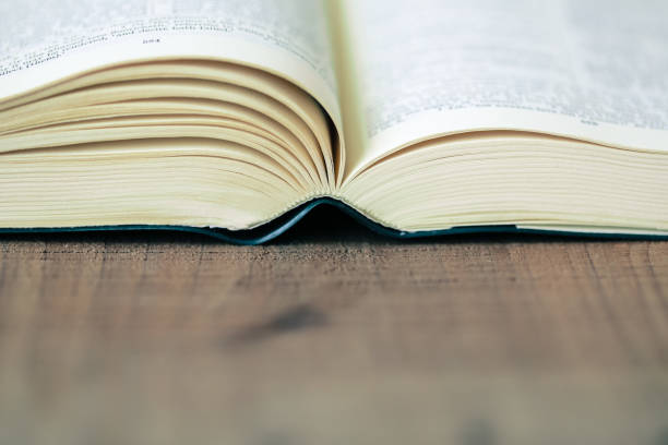 istock Close-up Shot Of Open Bible 671077392