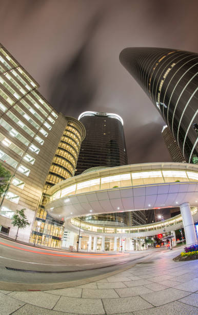 istock Skyscrapers Downtown Houston at night 671091768