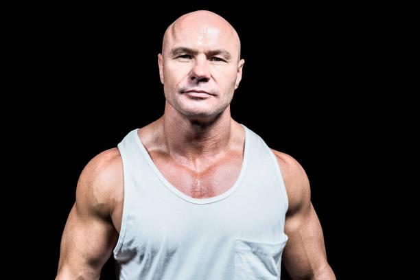 istock Portrait of confident man in vest 671097832