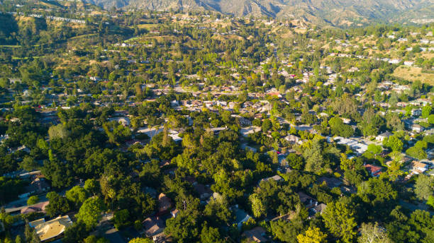 istock Aerial of Community 671104462