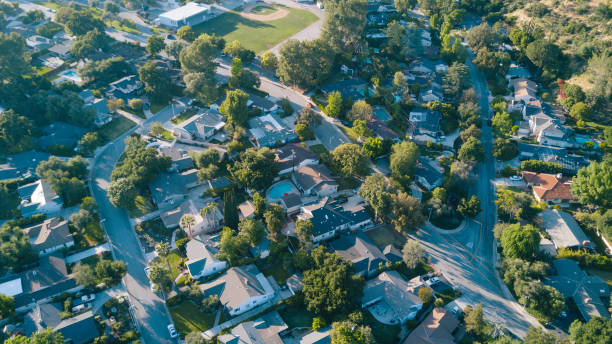 istock Southern California Aerial Homes 671105172