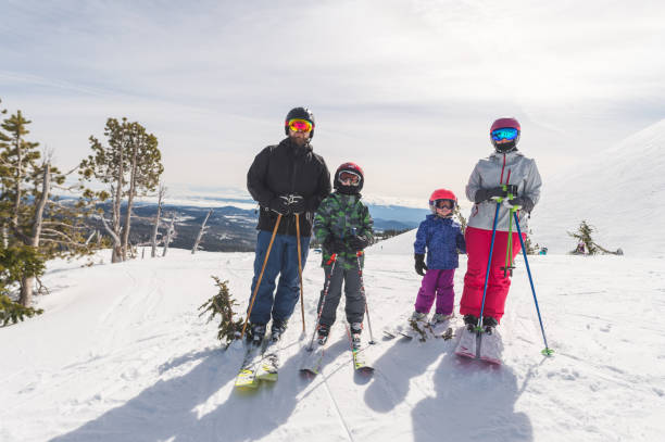 istock Family Skiing Holiday! 671107602