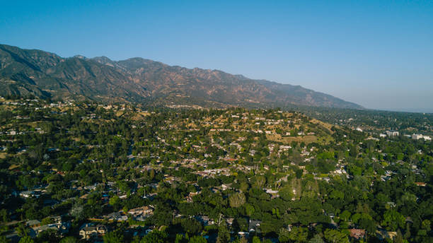 istock Aerial of Small Town 671108020