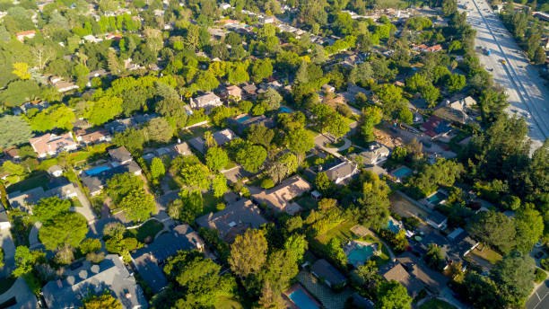 istock Aerial of Homes 671108460