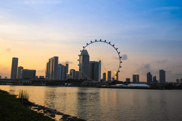 istock Panoramic view urban cityscape in singapore 671116996