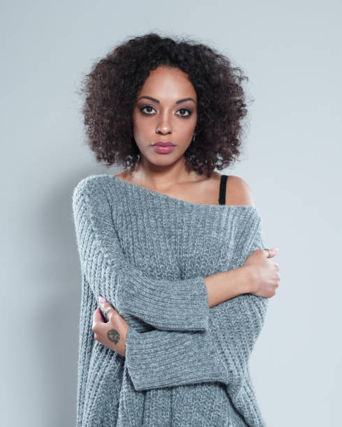 istock Sensual african american young woman 671124572