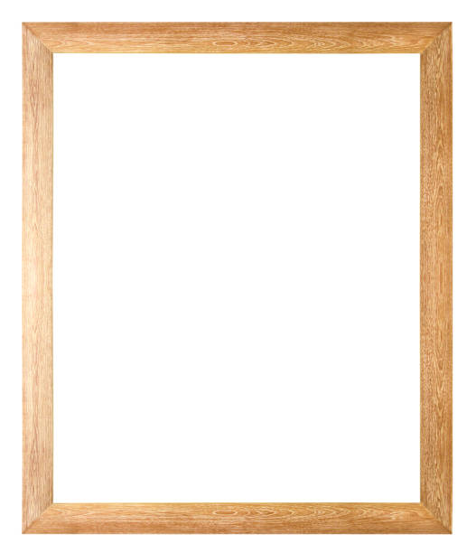 istock wooden photo frame as the background 671133526