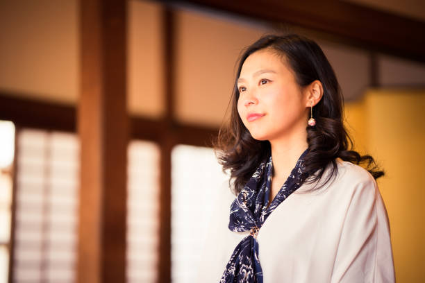 istock Woman in Kyoto 671136252