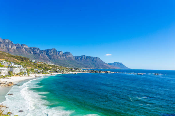 istock Clifton beach without people at noon 671139962