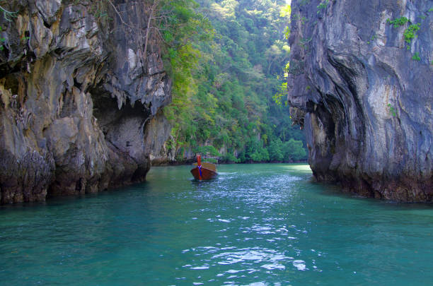 istock rocks and sea in Krabi 671142916