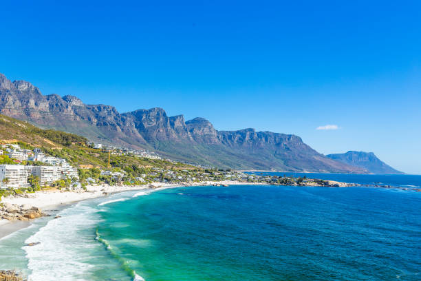 istock Clifton beach without people at noon 671143798
