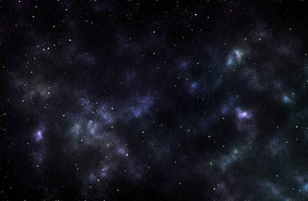 istock Colorful Nebula in Space Background 671157304