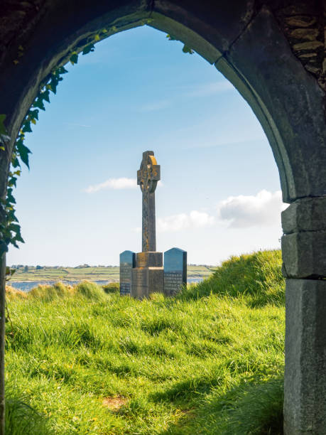 istock Celtic Cross, Kilcoe, West Cork, Ireland 671179056