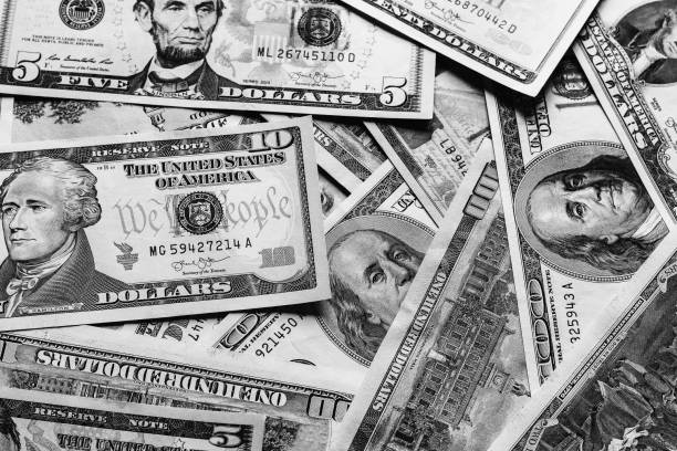 istock Background with money american dollar bills. 671199664