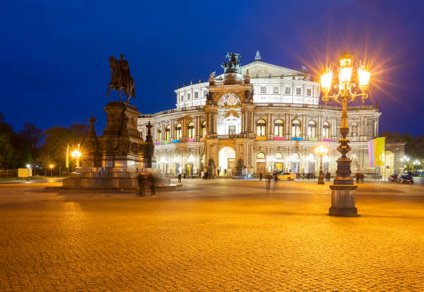 istock Opera house of Dresden, Germany 671199802