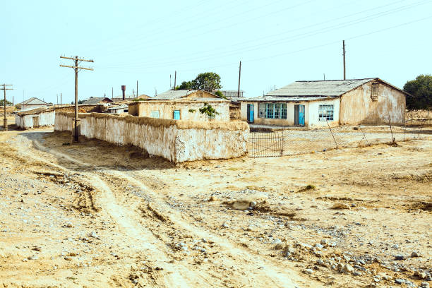istock A village in the desert 671200356
