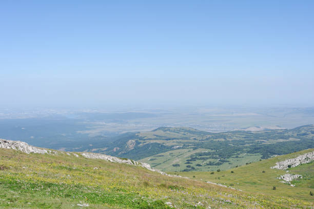 istock Chatyrdag mountain beautiful landscape in Crimea, Russia. 671205464