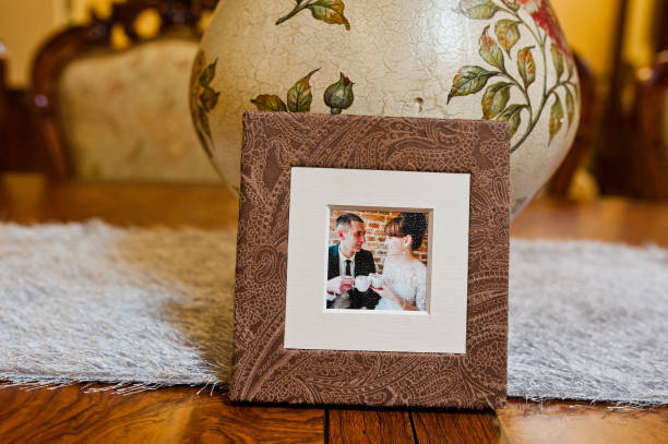 istock textile wedding photo book and cd box 671210338
