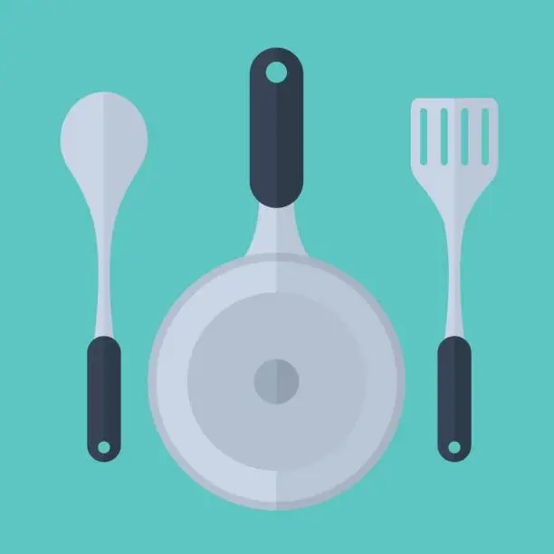 Vector illustration of kitchenware