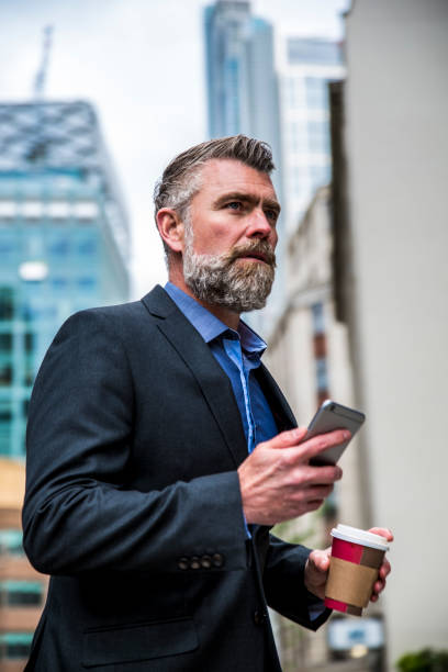 istock Businessman in the city 671218546
