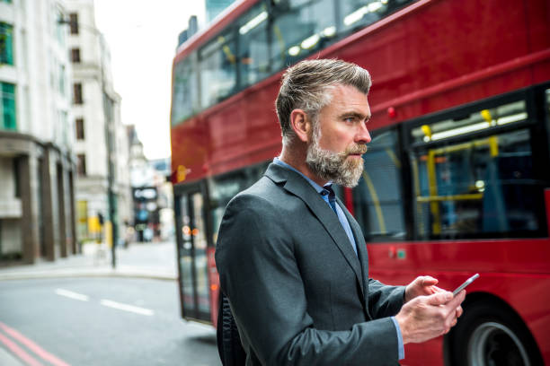 istock Businessman in London 671218548