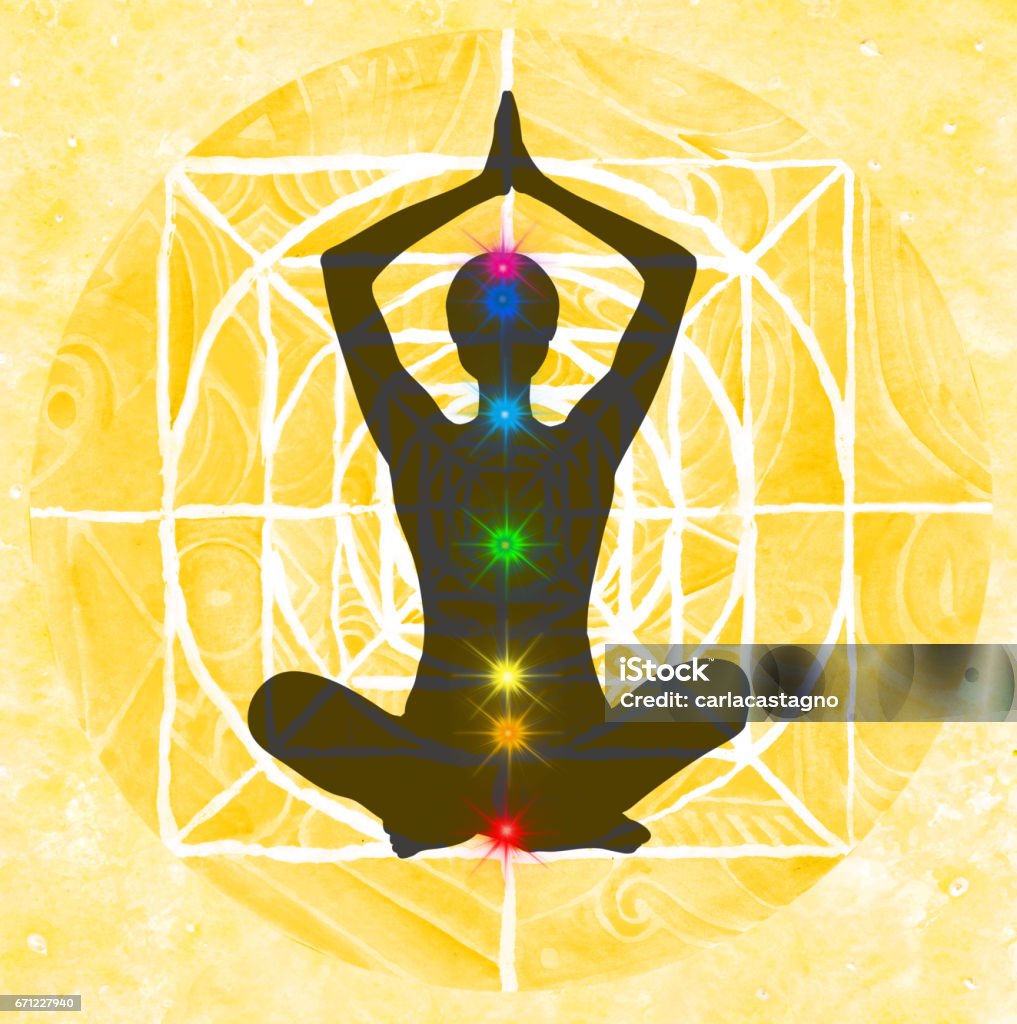 Yoga Charka Mandala Hình ảnh Minh Họa Hình minh họa Sẵn đem - Tải xuống ...