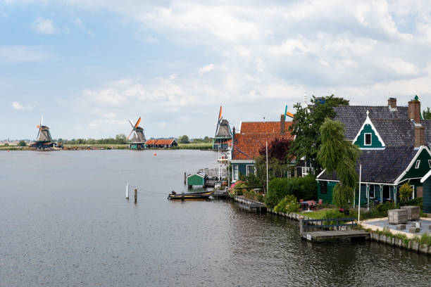 istock Famous Windmills in Zaandam 671242414