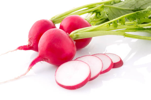 istock close up radishes with cutting out slice isolated 671252552