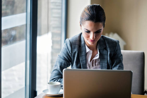 istock Businesswoman working 671265142