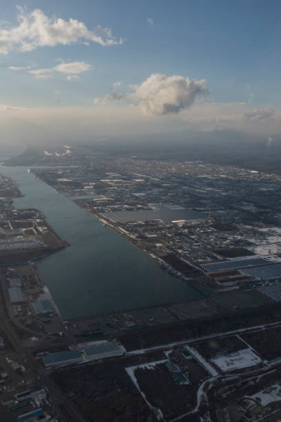 istock Bird's eye view of Sapporo, Japan 671270818