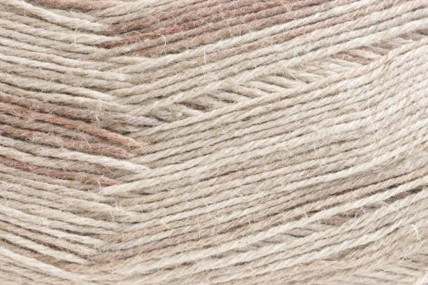 istock Cotton and linen yarn texture 671277514